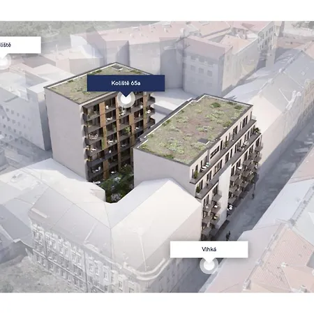 Stylový Městský Se Soukromou Terasou * Brno